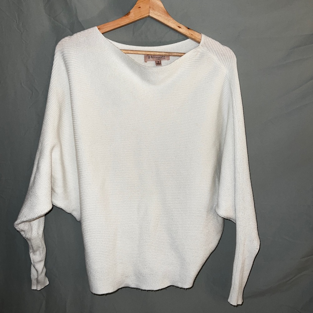 Super soft white long sleeve